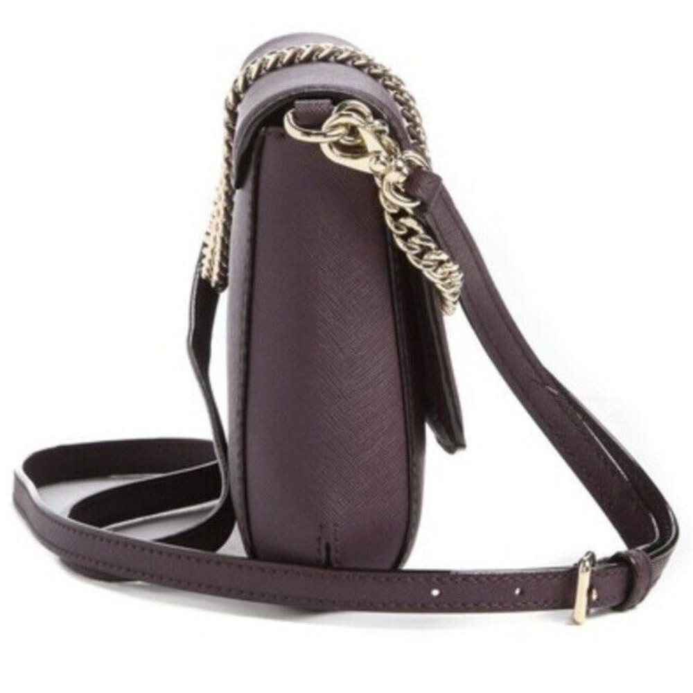 Kate Spade New York Mahogany Greer Laurel Way Leather Crossbody Bag - Picture 3 of 12